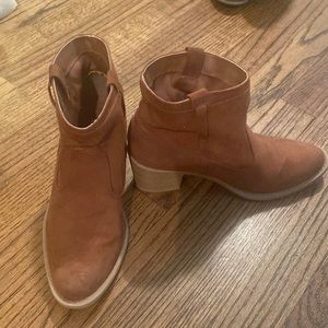 Brown booties